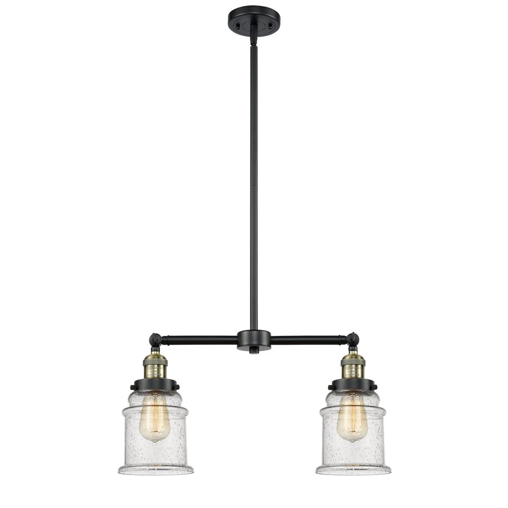Innovations 209-BAB-G184-LED 2 Light Vintage Dimmable LED Canton 22 inch Chandelier