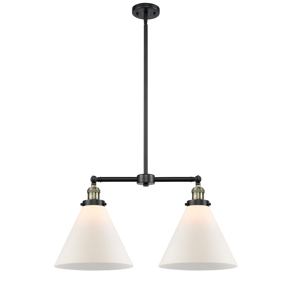 Innovations 209-BAB-G41-L 2 Light X-Large Cone 22 inch Chandelier
