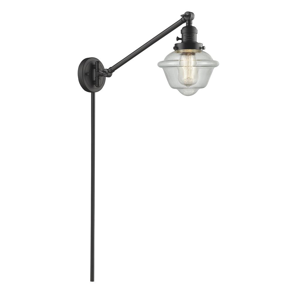 Innovations 237-OB-G534 1 Light Small Oxford 25 inch Swing Arm with a High-Low-Off Switch.
