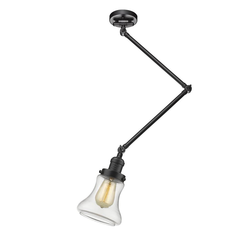 Innovations 238C-OB-G182-LED 1 Light Vintage Dimmable LED Canton 14 inch Flush Mount in Oil Rubbed Bronze