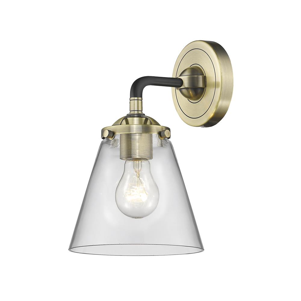 Innovations 284-1W-BAB-G62 Black Antique Brass Small Cone 1 Light Sconce