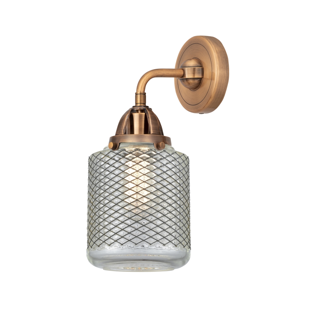 Innovations 288-1W-AC-G262 Stanton 1 Light  6 inch Sconce in Antique Copper