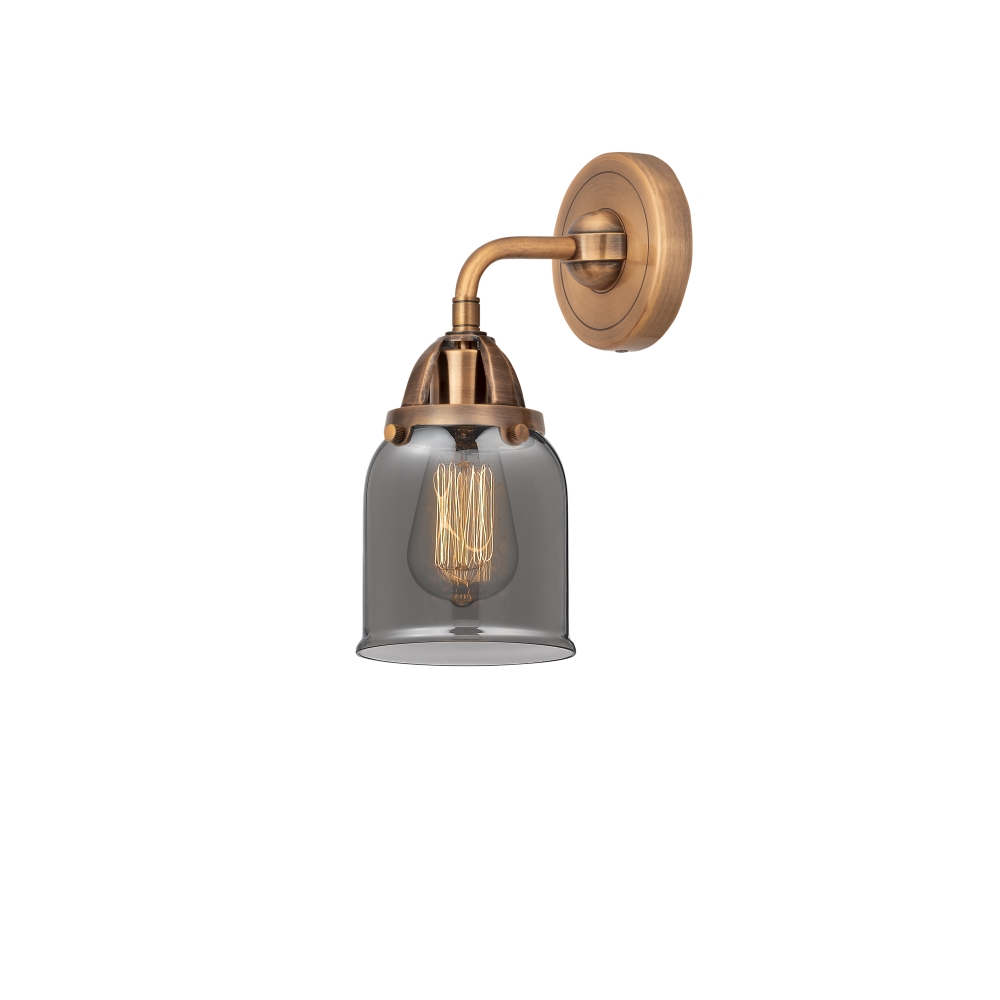 Innovations 288-1W-AC-G53-LED Small Bell 1 Light  5 inch Sconce in Antique Copper