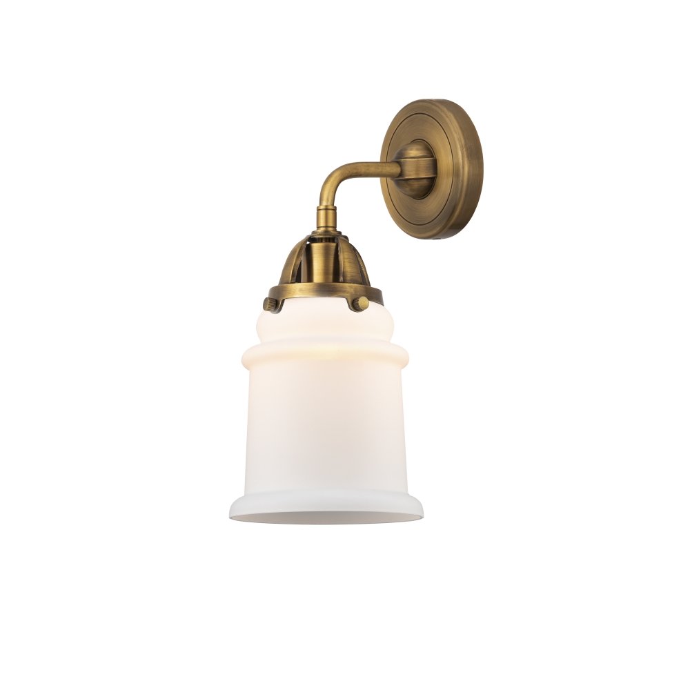 Innovations 288-1W-BB-G181 Canton 1 Light  6 inch Sconce in Brushed Brass
