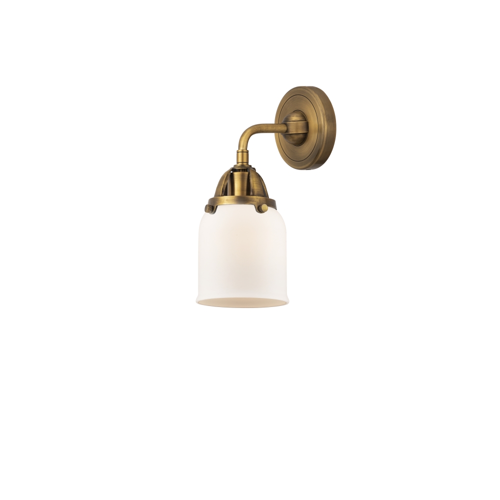 Innovations 288-1W-BB-G51 Small Bell 1 Light  5 inch Sconce in Brushed Brass