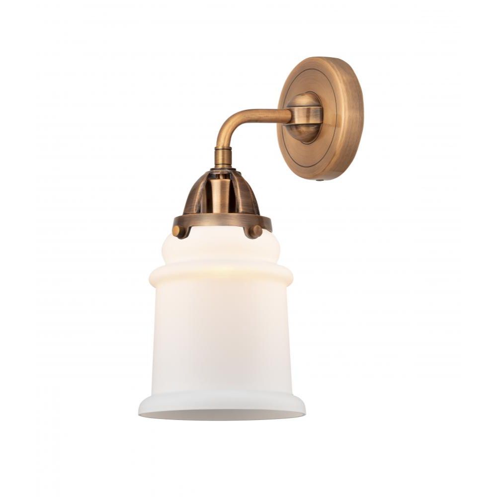 Innovations 288-1W-SG-G181 Canton Sconce in Satin Gold