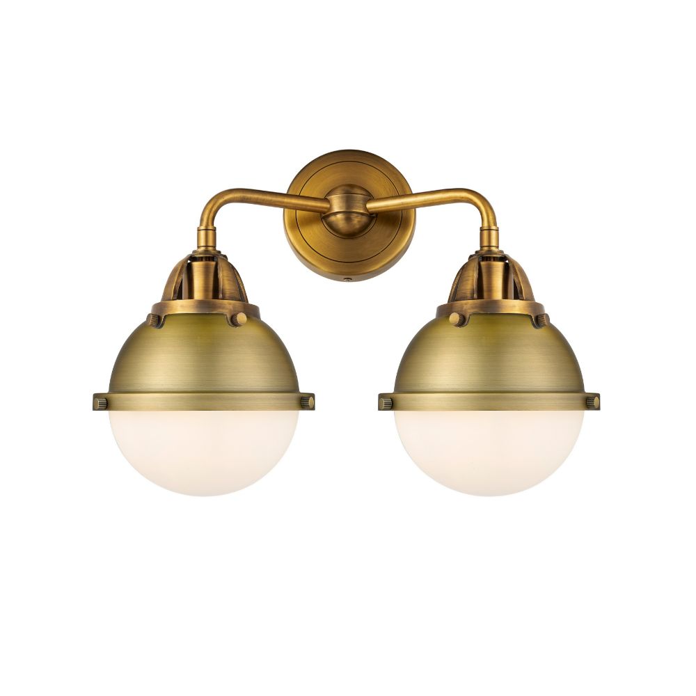 Innovations 288-2W-BB-HFS-61-BB Hampden Bath Vanity Light in Brushed Brass