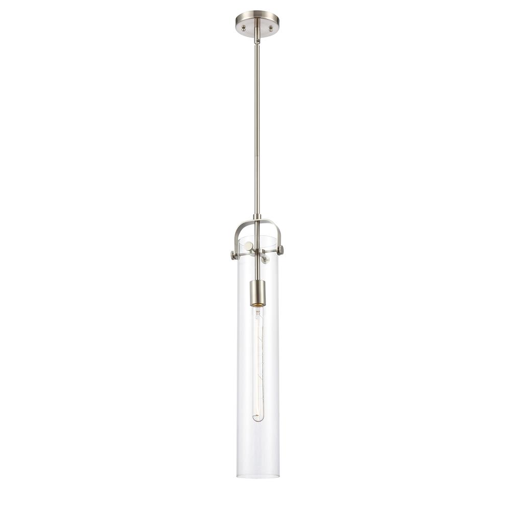 Aylan Home IL4131SSN4CLLED Restoration 1 Light Pilaster 5" Mini Pendant in Brushed Satin Nickel
