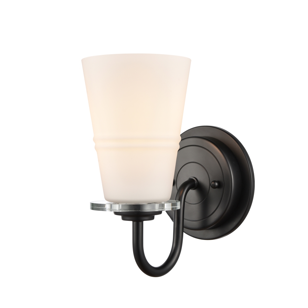 Innovations 421-1W-BK-G4211-LED Scarlett 1 Light 10 inch Bath Vanity Light in Matte Black