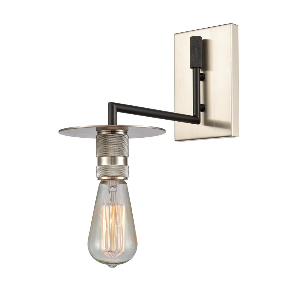 Innovations 432-1W-BSN-BB-60-A 1 Light Sconce in Brushed Satin Nickel