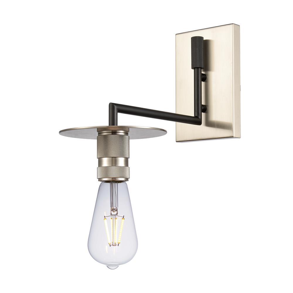 Aylan Home IL4321WBSNBB60LED 1 Light Sconce in Brushed Satin Nickel