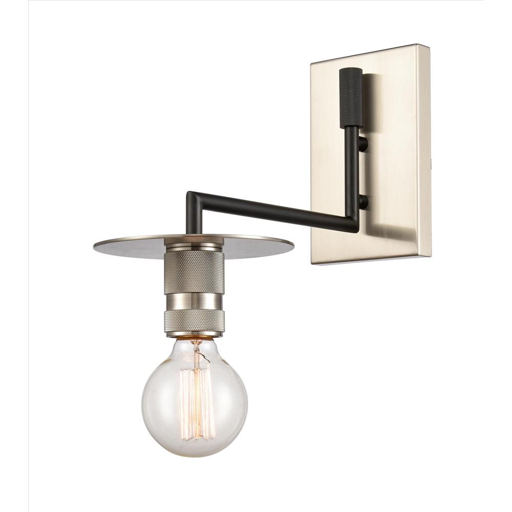 Aylan Home IL4321WBSN Restoration 1 Light Aurora 6" Wall Sconce in Brushed Satin Nickel