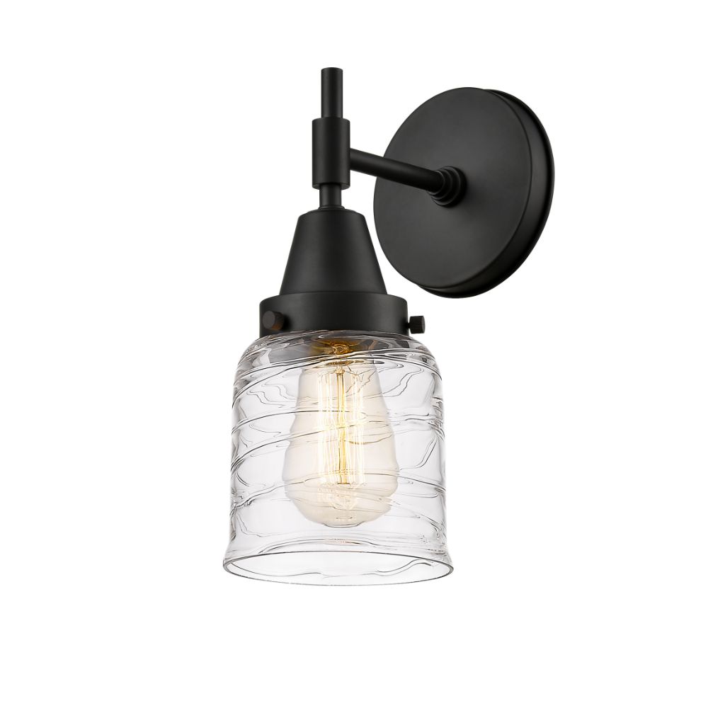 Innovations 447-1W-BK-G513-LED Caden Sconce in Matte Black