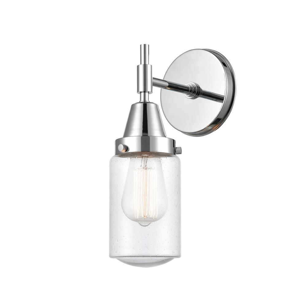 Innovations 447-1W-PC-G314 Caden Sconce in Polished Chrome