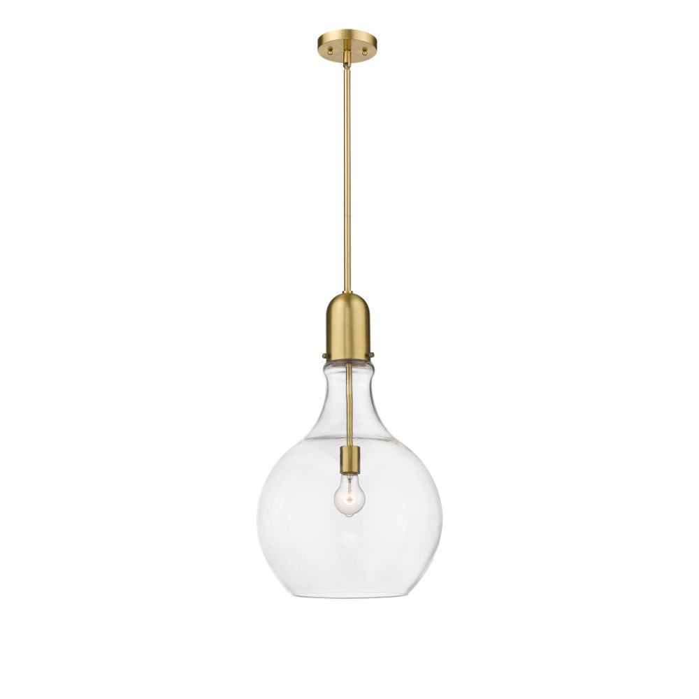 Aylan Home IL4921SSGG58214LED Amherst 1 Light  13.75 inch Mini Pendant in Satin Gold