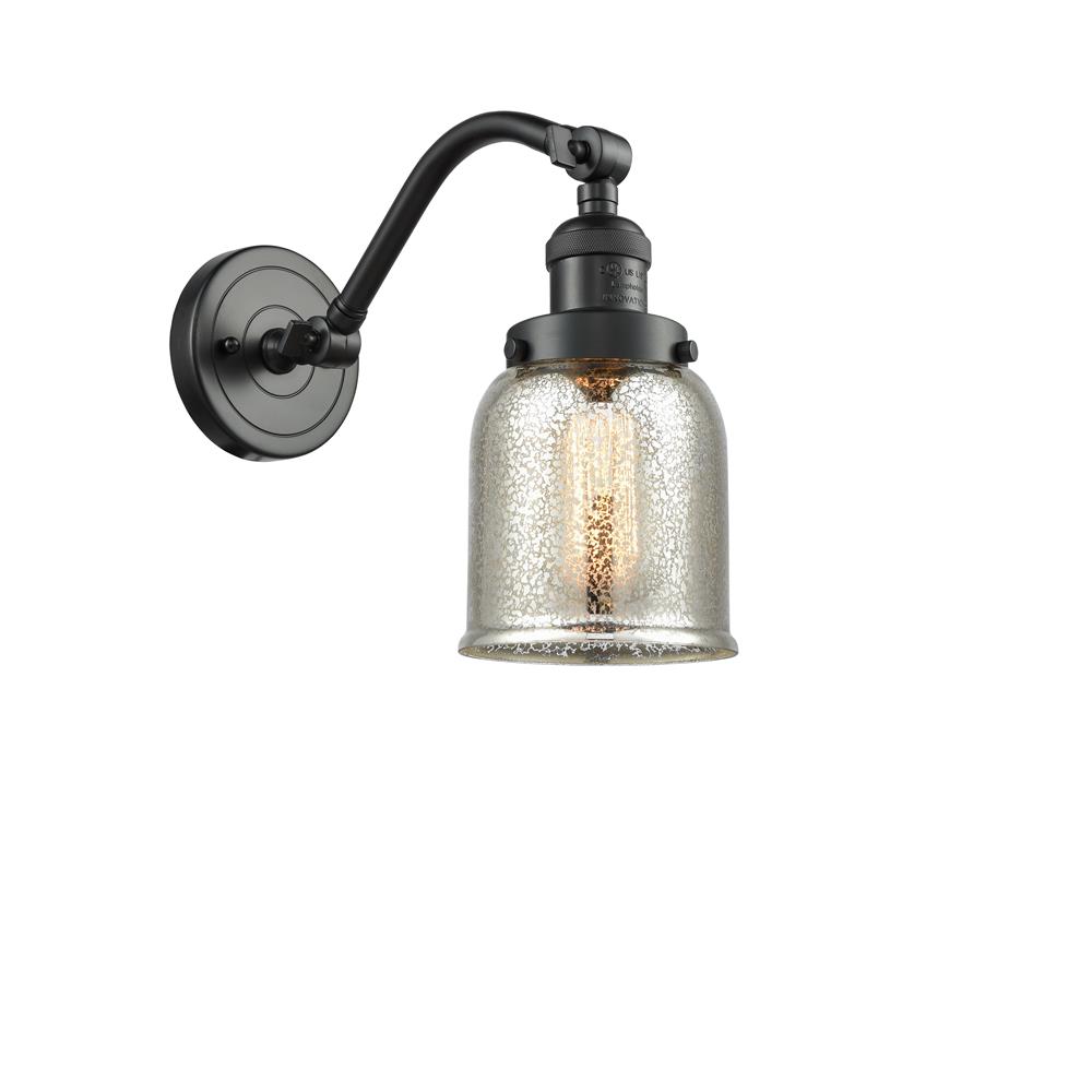 Innovations 515-1W-OB-G58-LED Franklin Restoration Small Bell 1 Light Sconce in Oil Rubbed Bronze