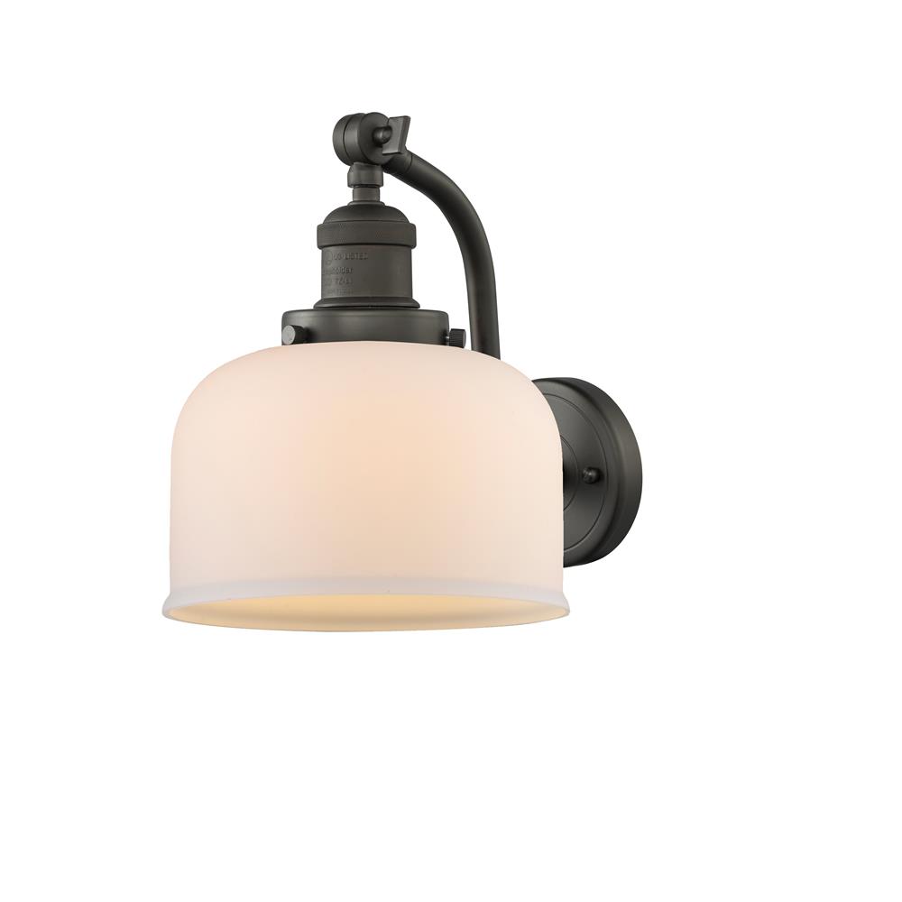 Innovations 515-1W-OB-G71 1 Light Large Bell 8 inch Sconce