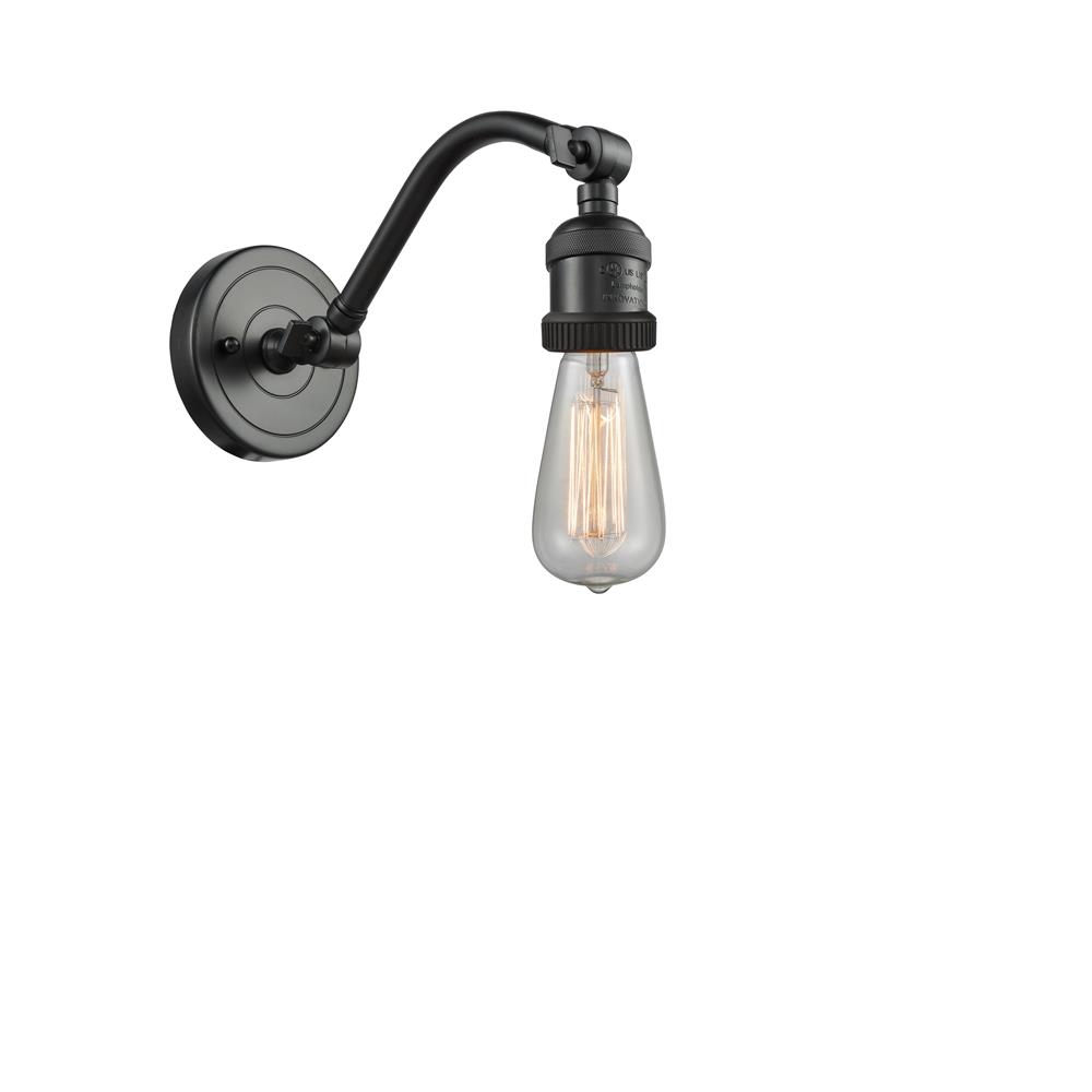 Innovations 515-1W-OB 1 Light Bare Bulb 4.5 inch Sconce