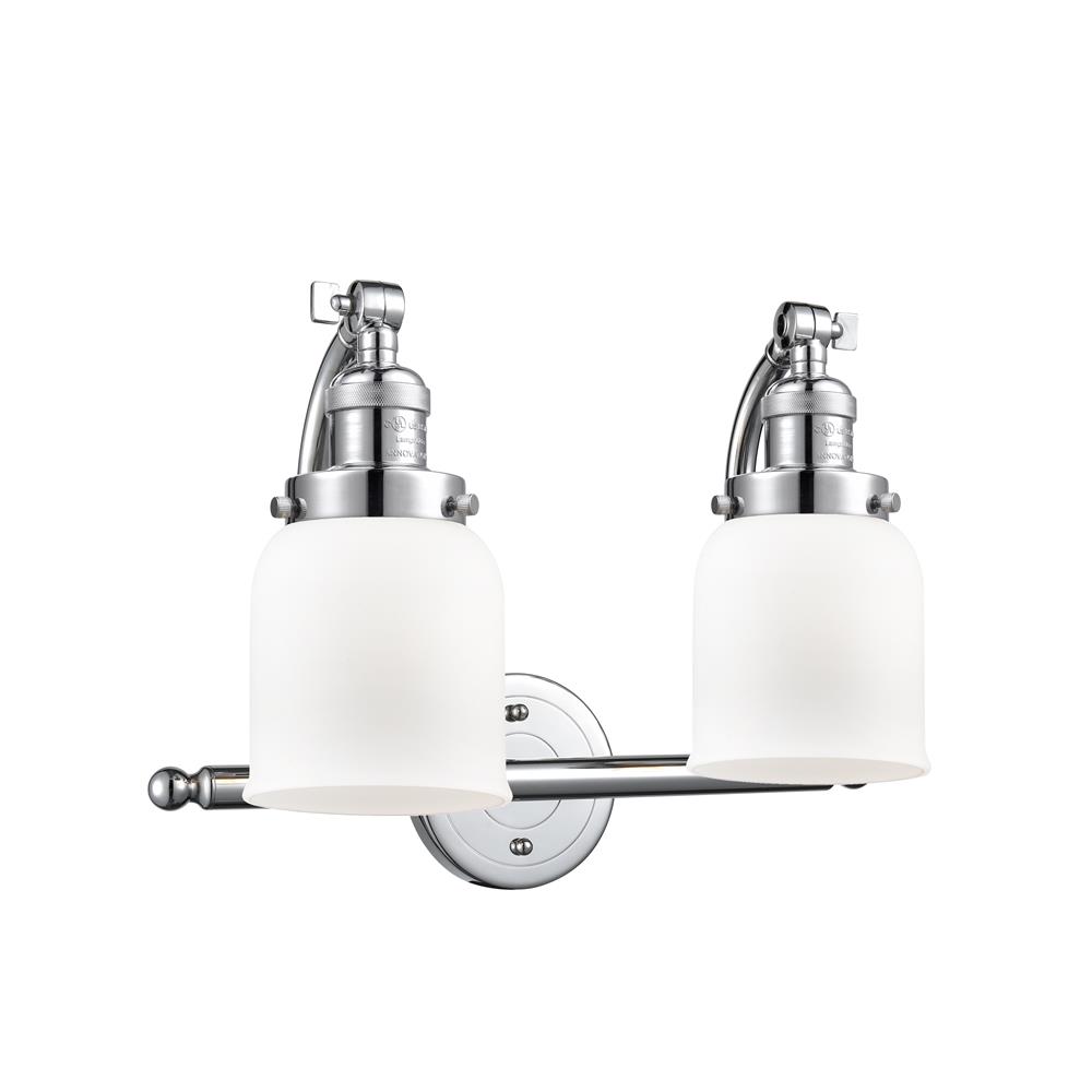 Innovations 515-2W-PC-G51 2 Light Small Bell 18 inch Bathroom Fixture