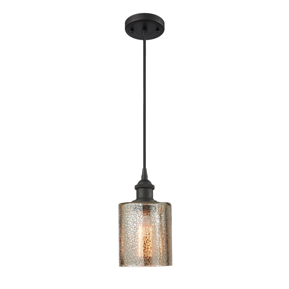 Innovations 516-1P-OB-G116-LED 1 Light Vintage Dimmable LED Cobbleskill 5 inch Mini Pendant in Oil Rubbed Bronze