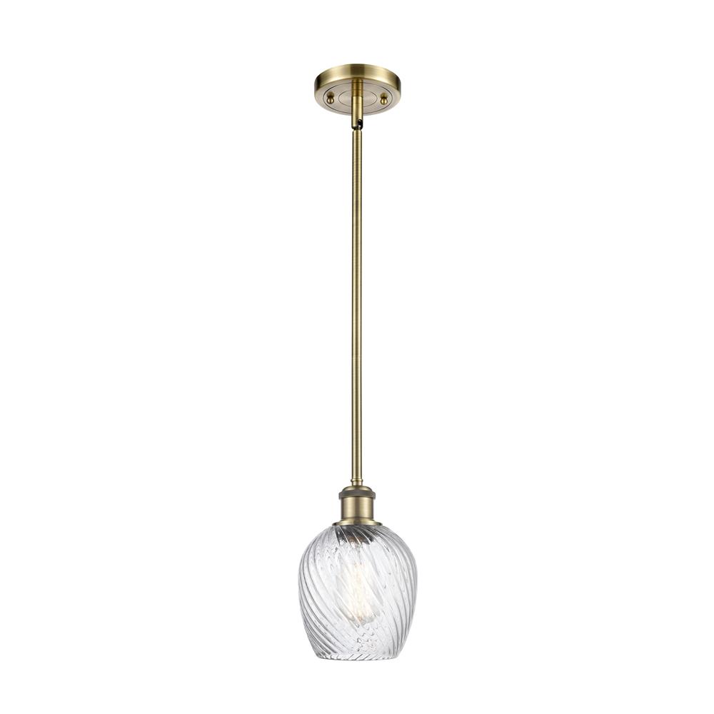 Innovations 516-1S-AB-G292-LED Salina 1 Light Pendant in Antique Brass