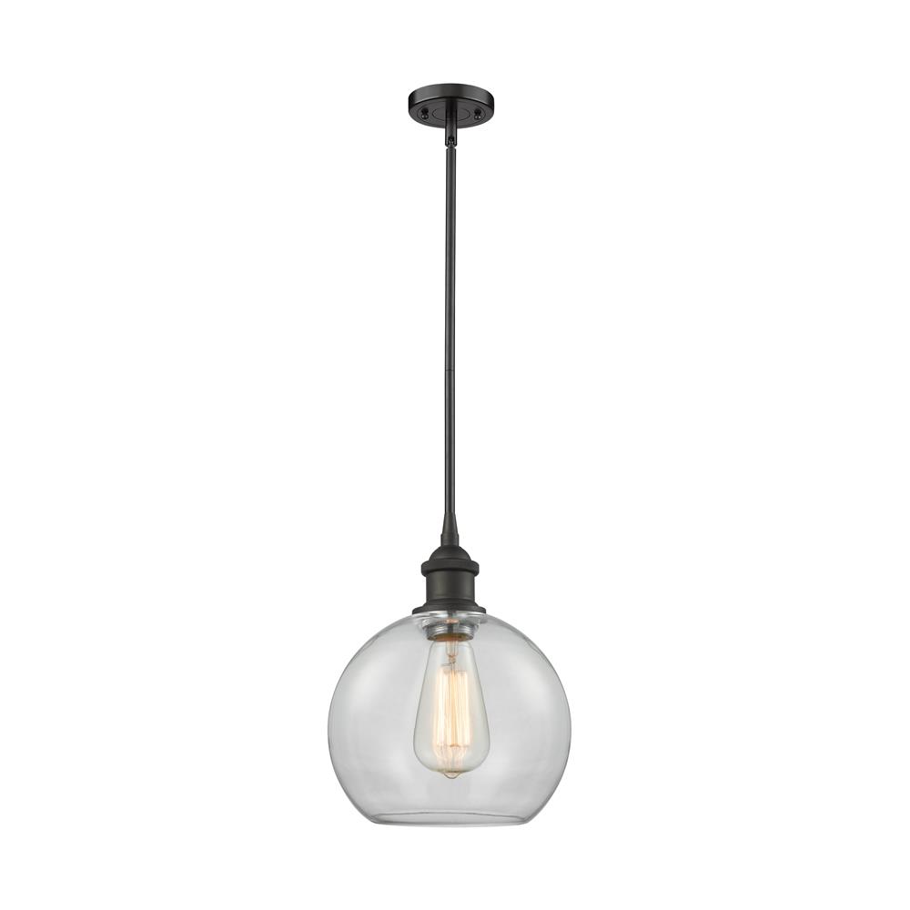 Innovations 516-1S-OB-G122-LED 1 Light Vintage Dimmable LED Athens 8 inch Pendant in Oil Rubbed Bronze