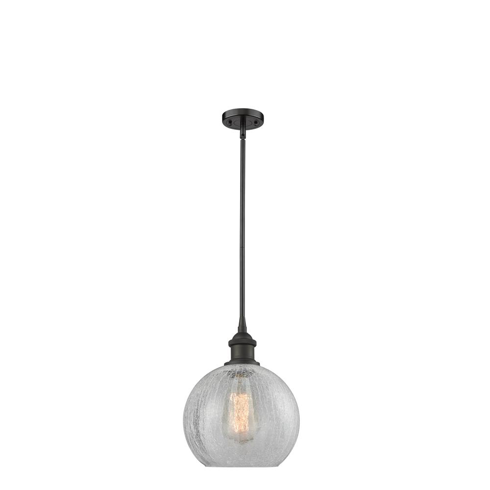 Innovations 516-1S-OB-G125-LED 1 Light Vintage Dimmable LED Athens 8 inch Pendant in Oil Rubbed Bronze