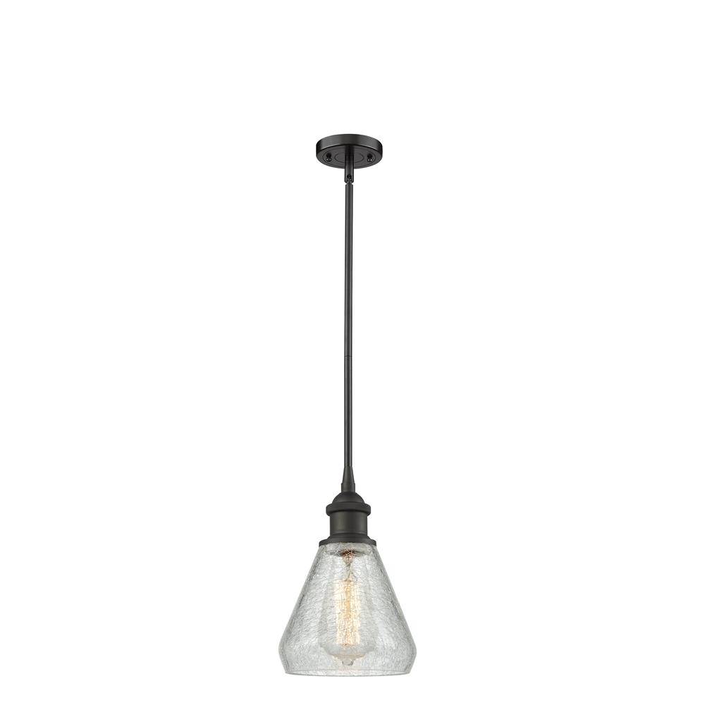 Innovations 516-1S-OB-G275-LED 1 Light Vintage Dimmable LED Conesus 6 inch Pendant