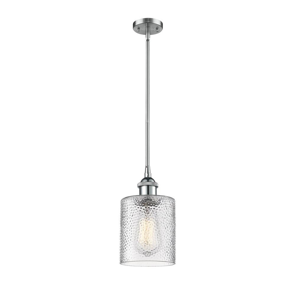 Innovations 516-1S-PC-G112-LED 1 Light Vintage Dimmable LED Cobbleskill 5 inch Pendant in Polished Chrome