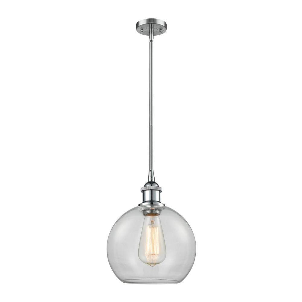 Innovations 516-1S-PC-G122-LED 1 Light Vintage Dimmable LED Athens 8 inch Pendant in Polished Chrome