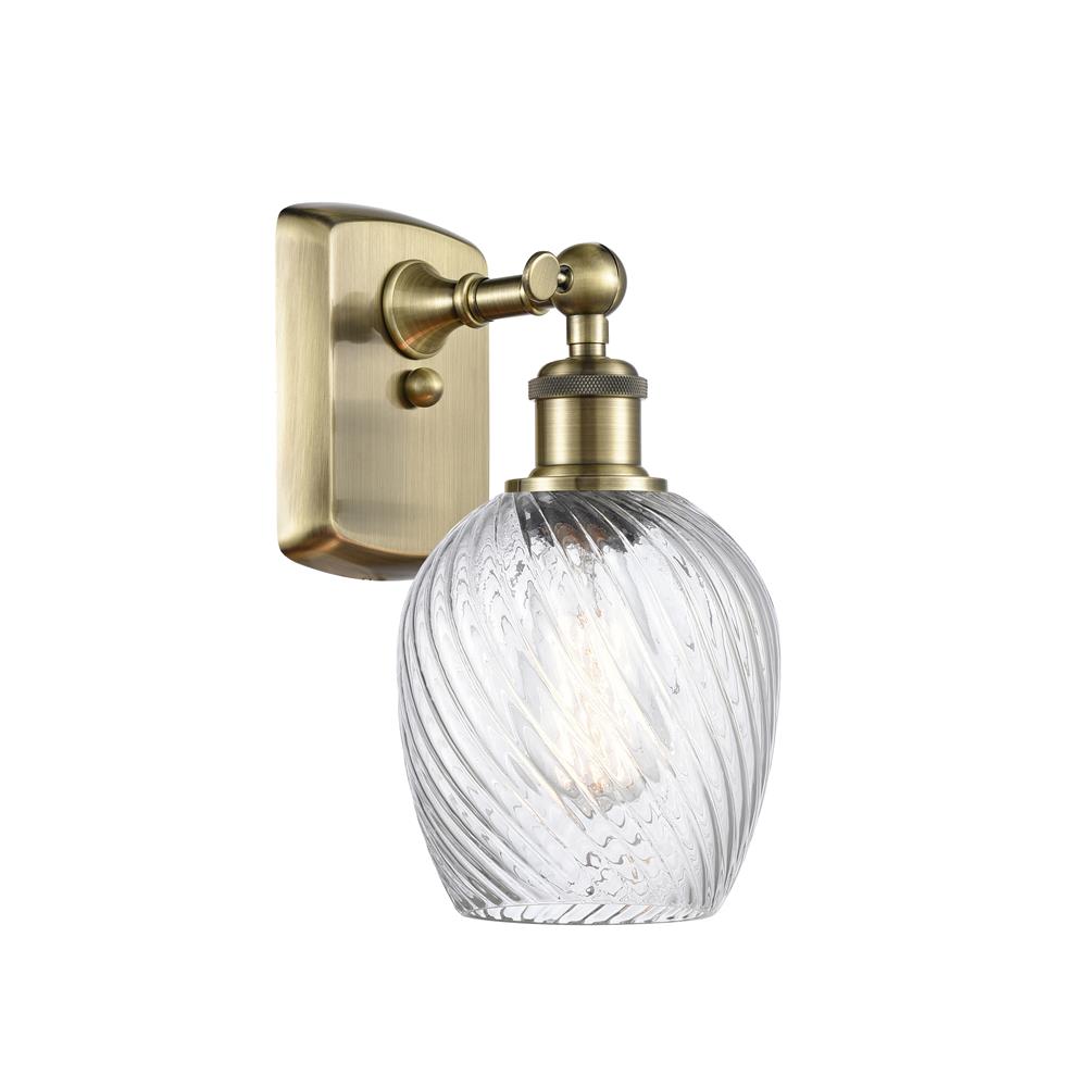 Innovations 516-1W-AB-G292-LED Salina 1 Light Sconce in Antique Brass