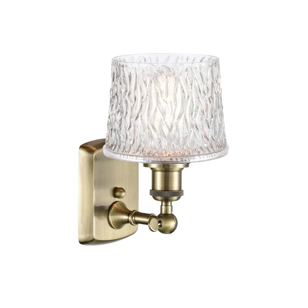 Innovations 516-1W-AB-G402 Niagra 1 Light Sconce in Antique Brass