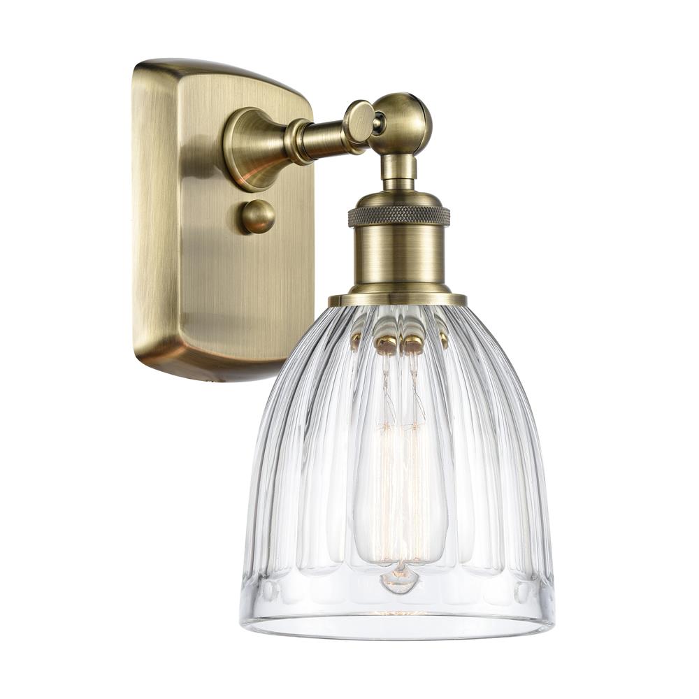 Innovations 516-1W-AB-G442-LED Brookfield 1 Light Sconce in Antique Brass
