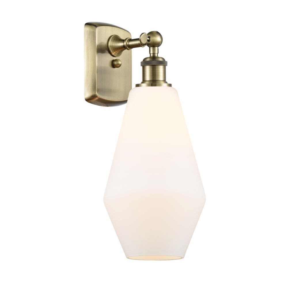 Innovations 516-1W-AB-G651-7-LED Cindyrella 1 Light 7 inch Sconce in Antique Brass