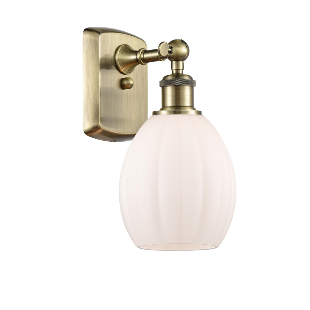 Innovations 516-1W-AB-G81 Eaton 1 Light Sconce in Antique Brass