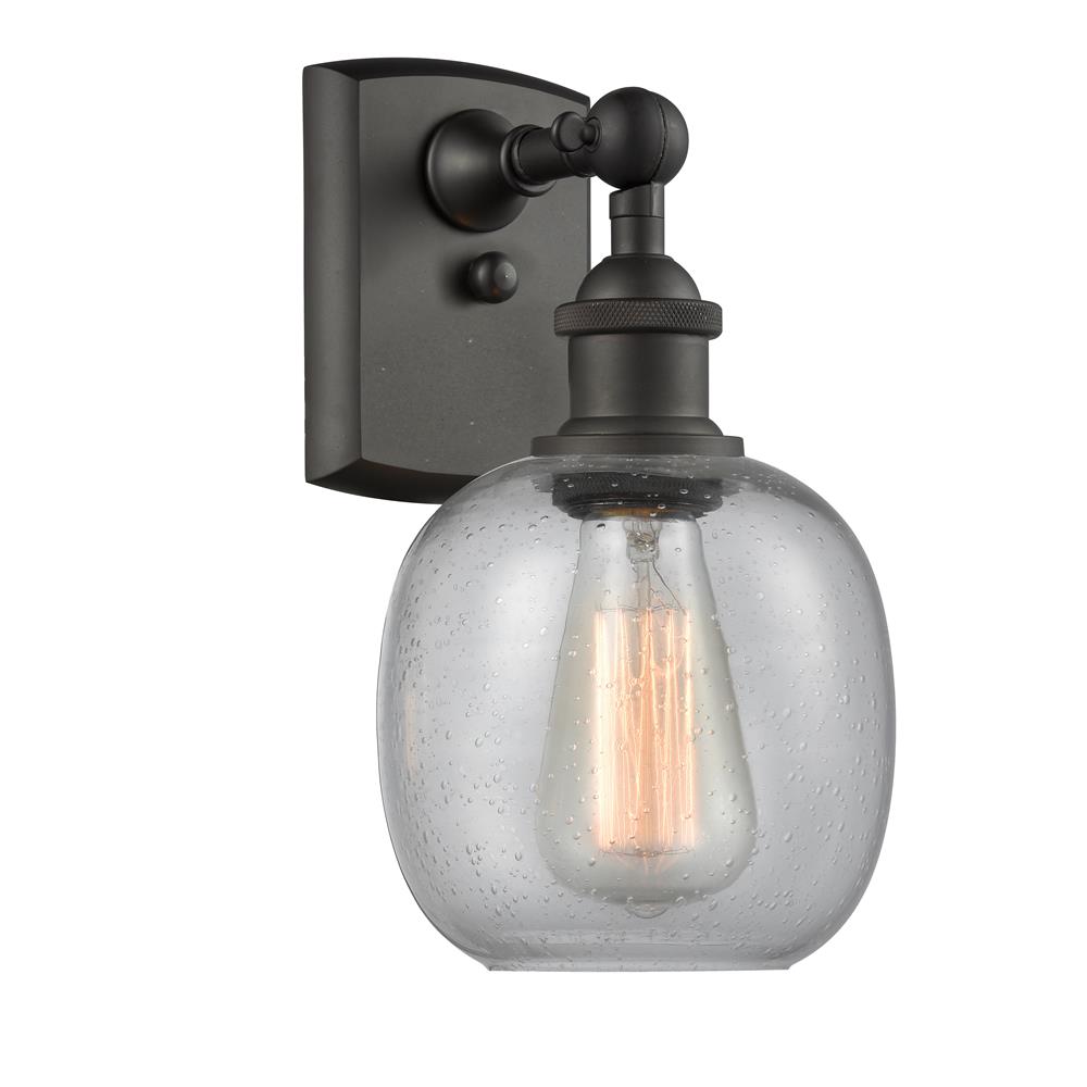 Innovations 516-1W-OB-G104-LED 1 Light Vintage Dimmable LED Belfast 6 inch Sconce in Oil Rubbed Bronze