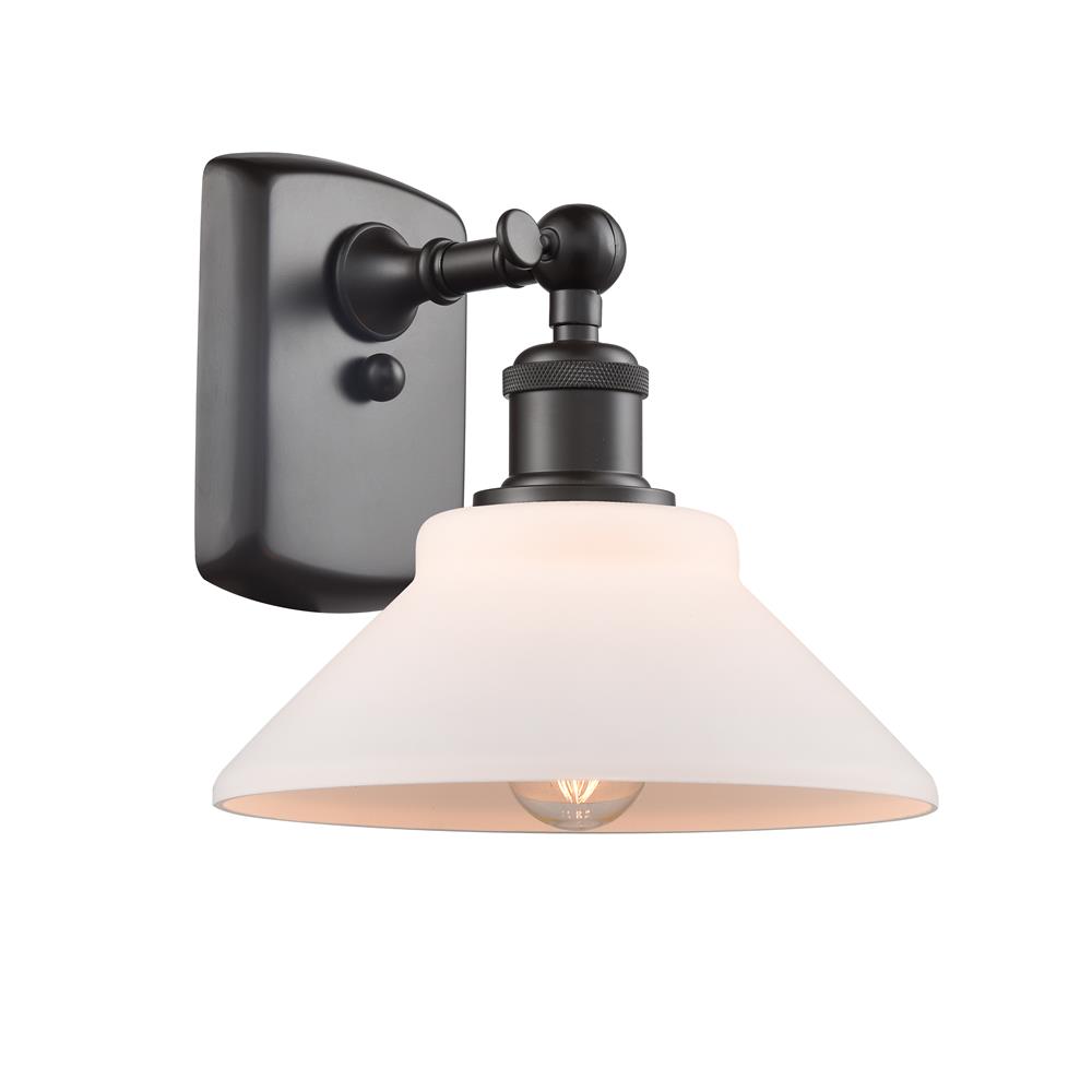 Innovations 516-1W-OB-G131-LED Ballston Orwell 1 Light Sconce in Oil Rubbed Bronze