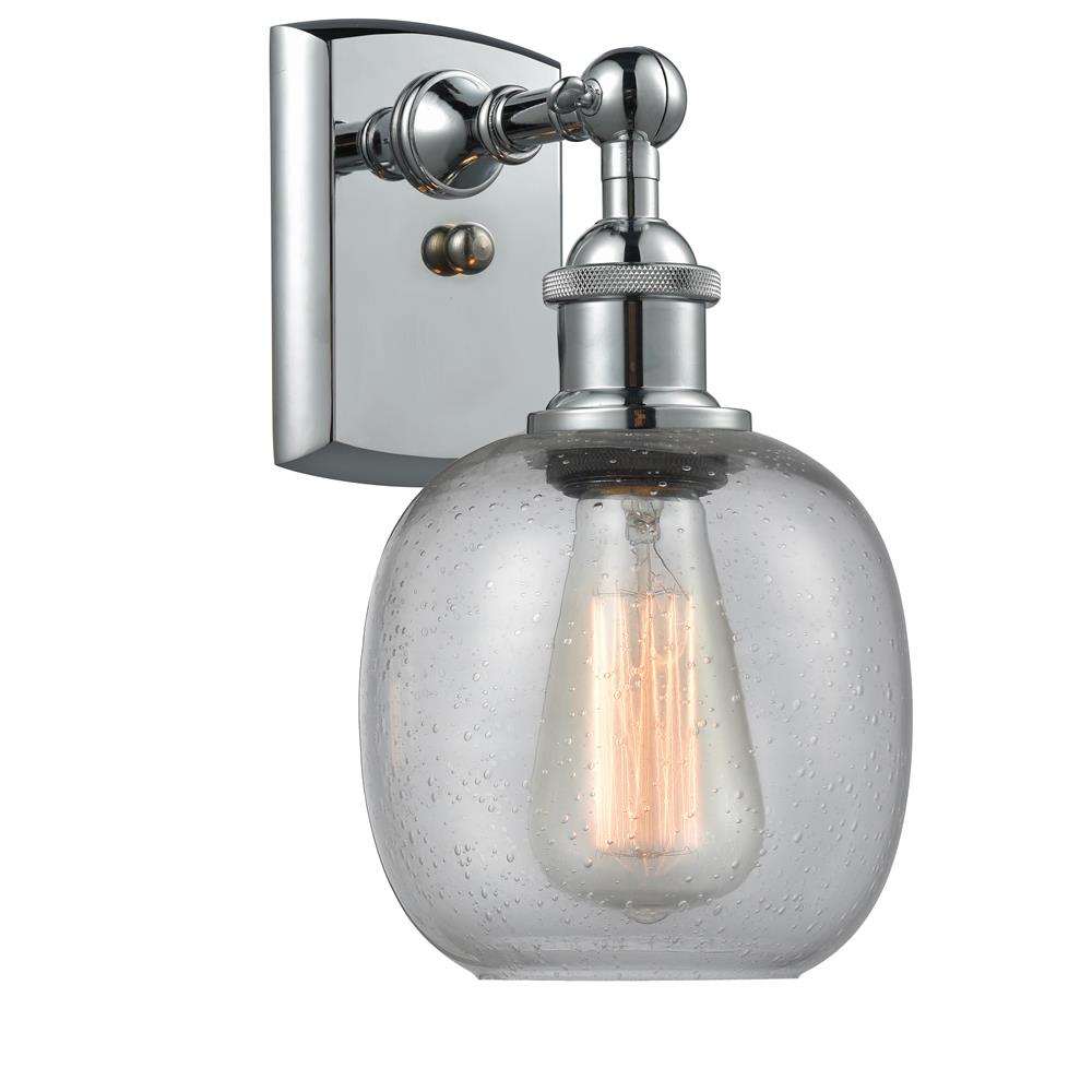 Innovations 516-1W-PC-G104-LED 1 Light Vintage Dimmable LED Belfast 6 inch Sconce in Polished Chrome