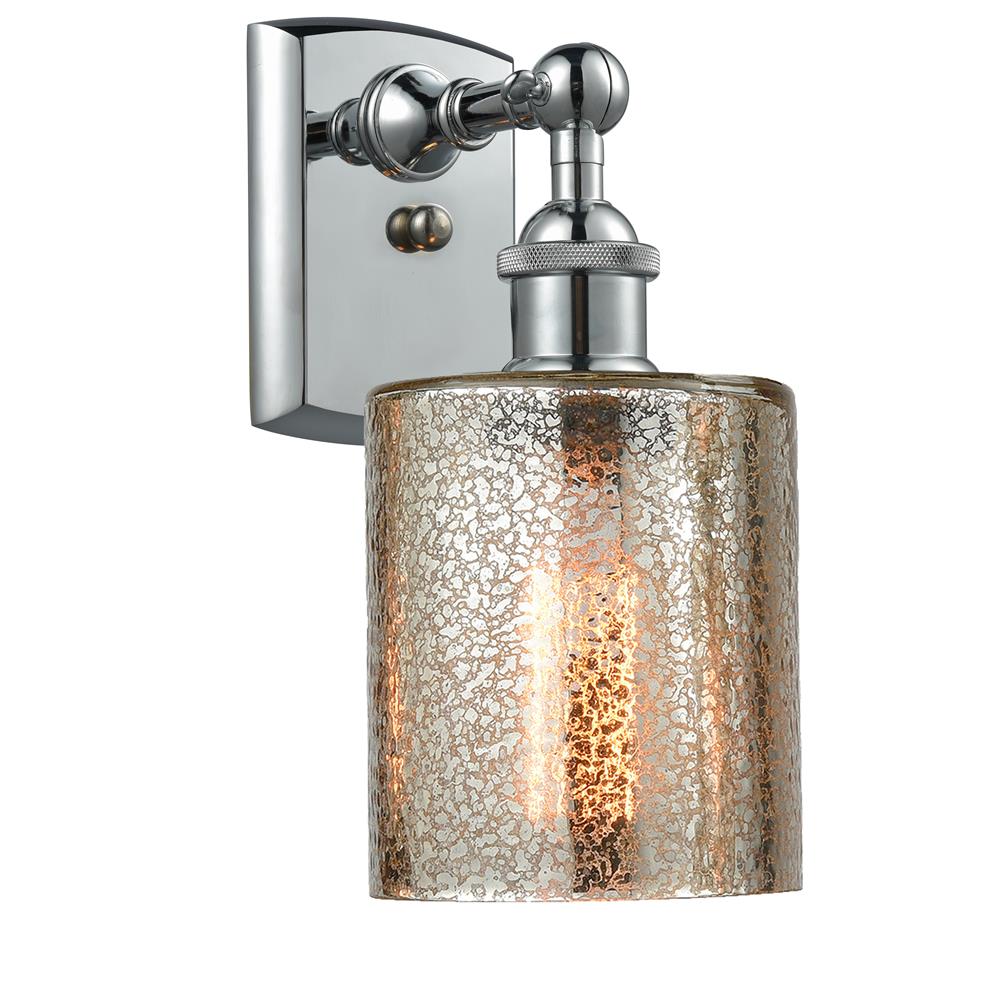 Innovations 516-1W-PC-G116-LED 1 Light Vintage Dimmable LED Cobbleskill 5 inch Sconce in Polished Chrome