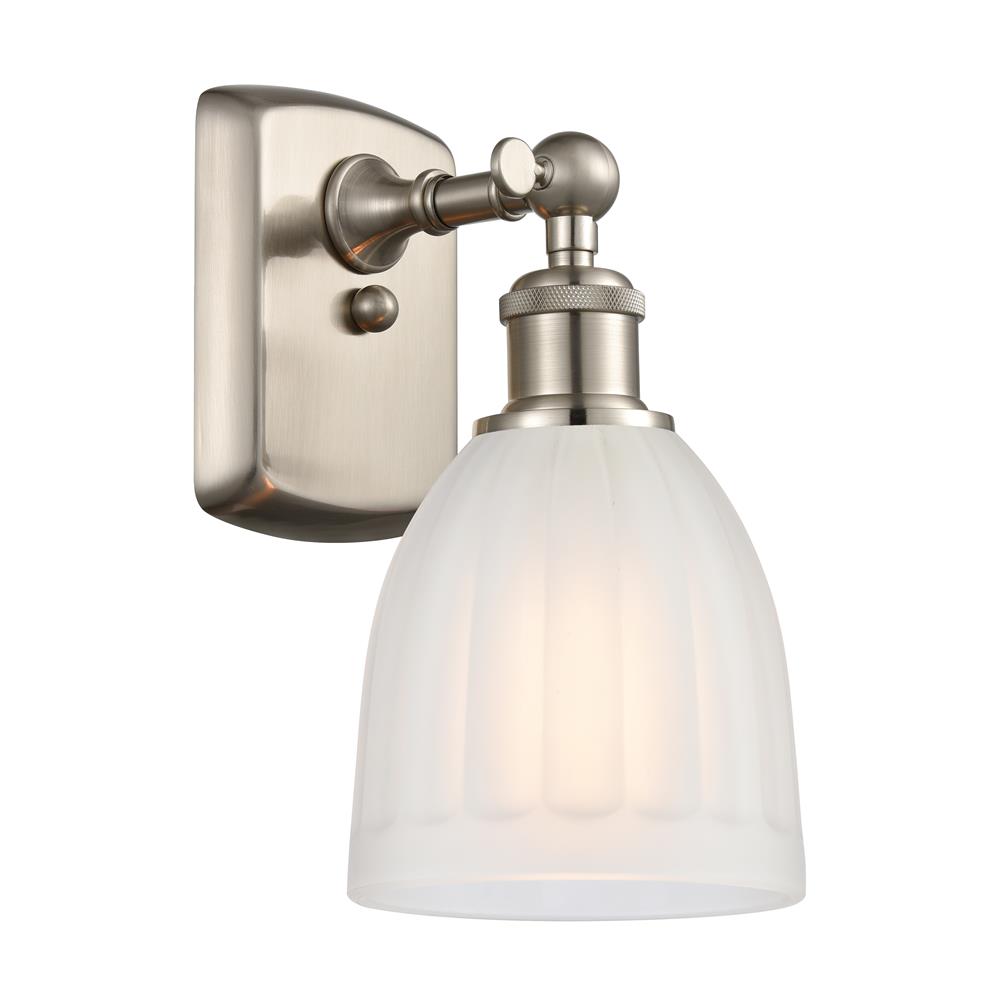 Innovations 516-1W-SN-G441-LED Ballston Brookfield 1 Light Sconce in Brushed Satin Nickel