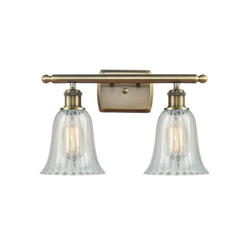 Innovations 516-2W-AB-G2811-LED Hanover 2 Light Bath Vanity Light in Antique Brass