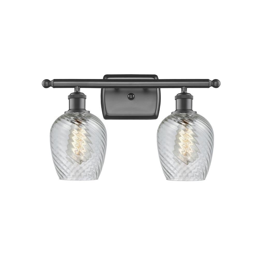 Innovations 516-2W-OB-G292 2 Light Salina 16 inch Bathroom Fixture in Oil Rubbed Bronze