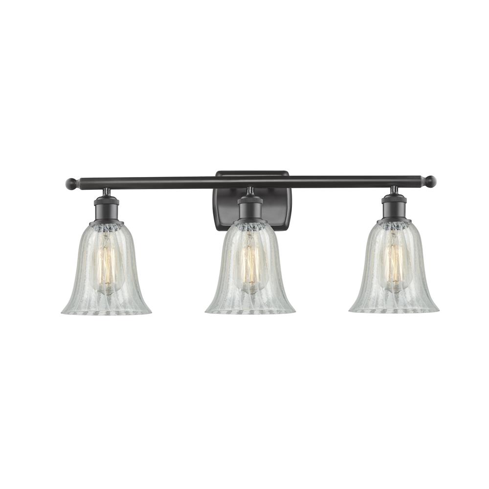 Innovations 516-3W-OB-G2811 3 Light Hanover 26 inch Bathroom Fixture in Oil Rubbed Bronze