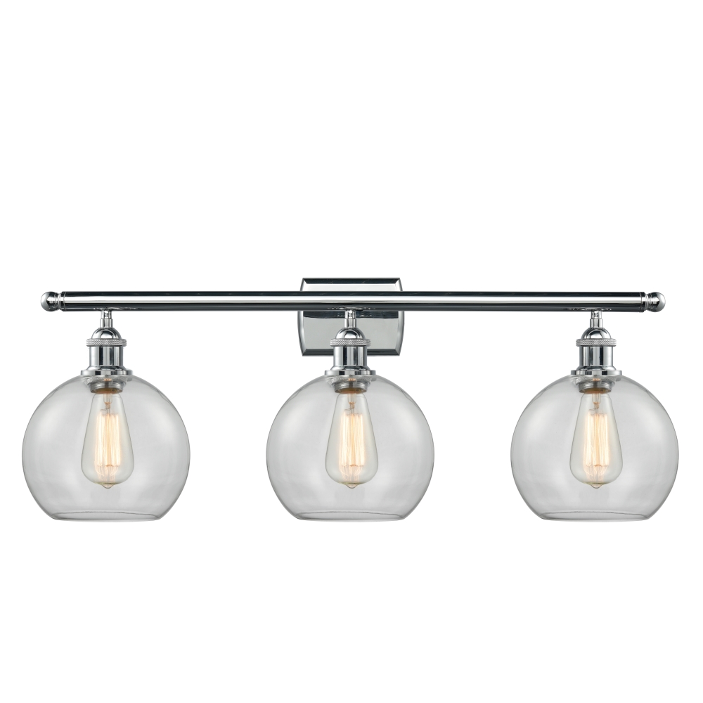 Innovations 516-3W-PC-G122 3 Light Athens 26 inch Bathroom Fixture