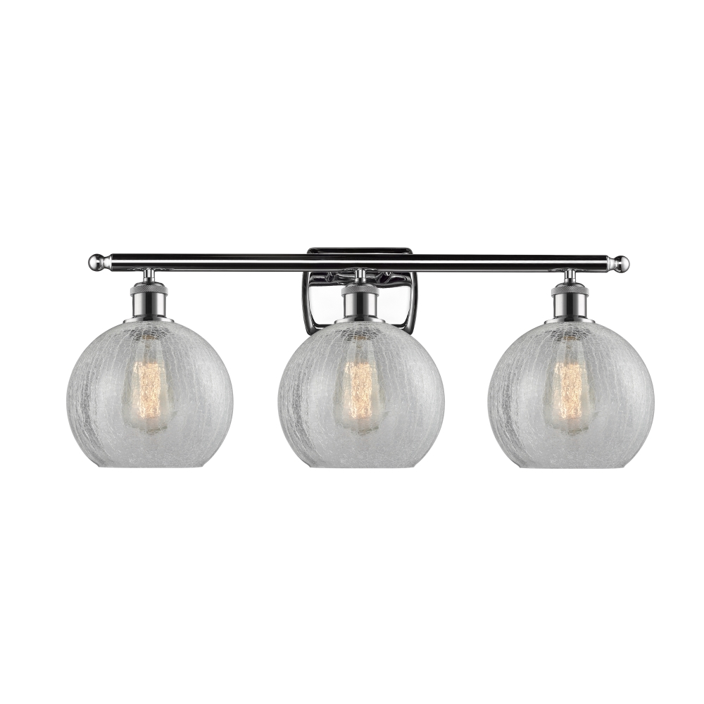Innovations 516-3W-PC-G125 3 Light Athens 26 inch Bathroom Fixture