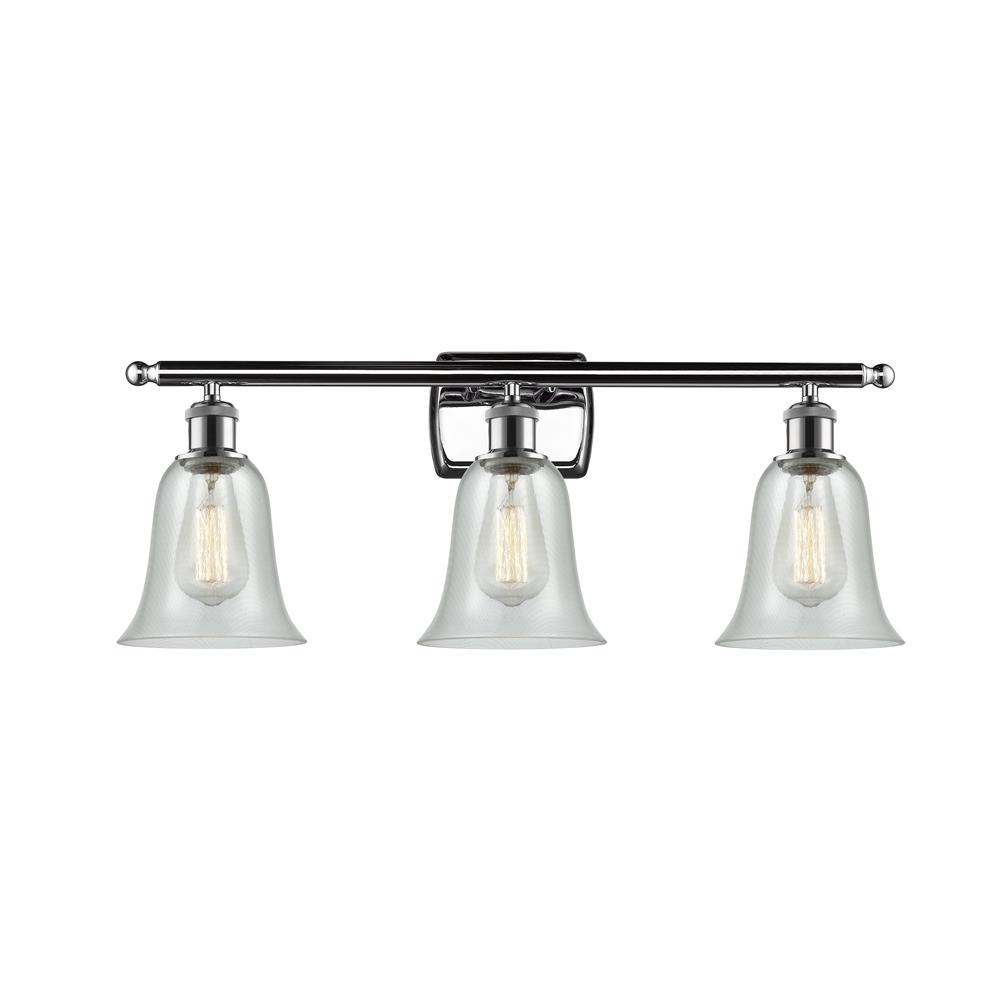 Innovations 516-3W-PC-G2812 3 Light Hanover 26 inch Bathroom Fixture in Polished Chrome