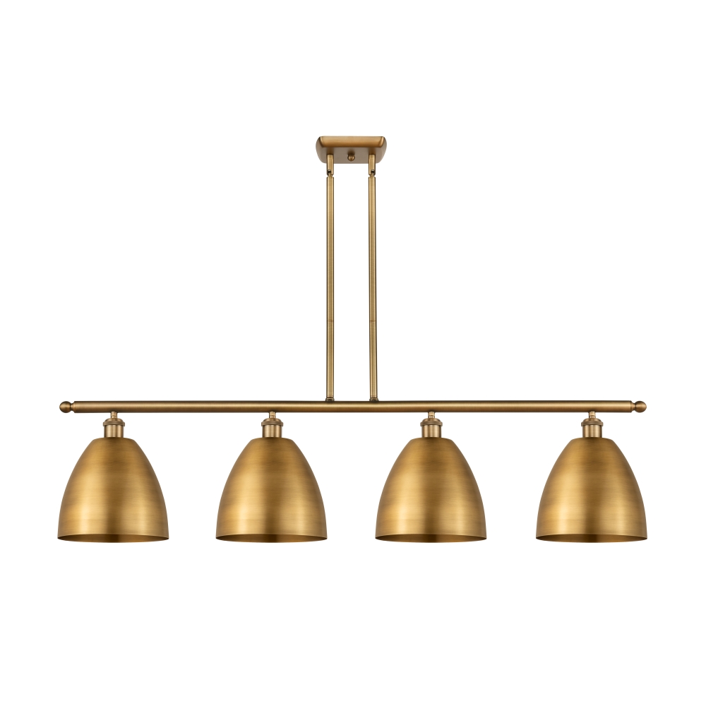 Innovations 516-4I-BB-MBD-9-BB Ballston Dome 4 Light inch Island Light in Brushed Brass