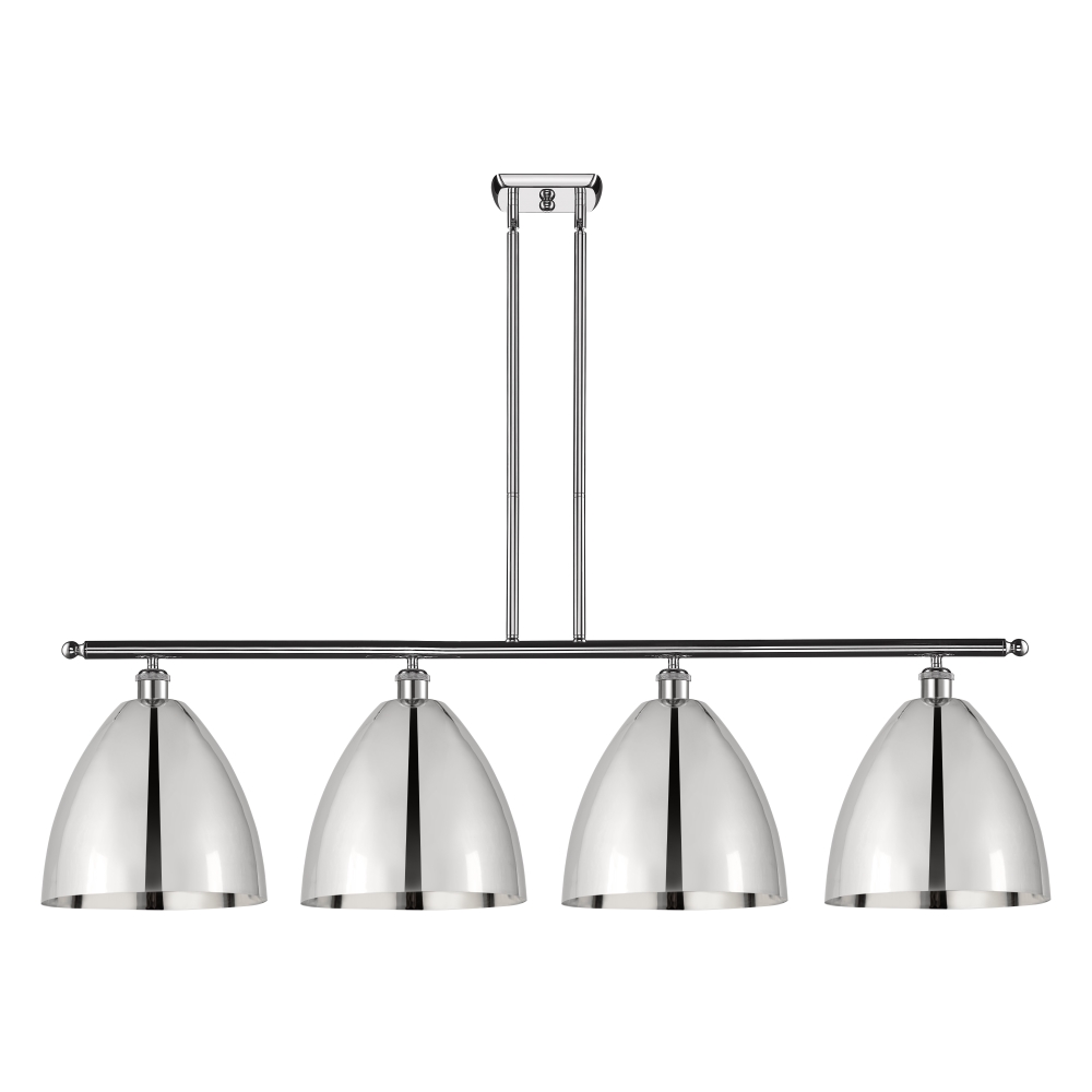 Innovations 516-4I-PC-MBD-12-PC-LED Ballston Dome 4 Light inch Island Light in Polished Chrome