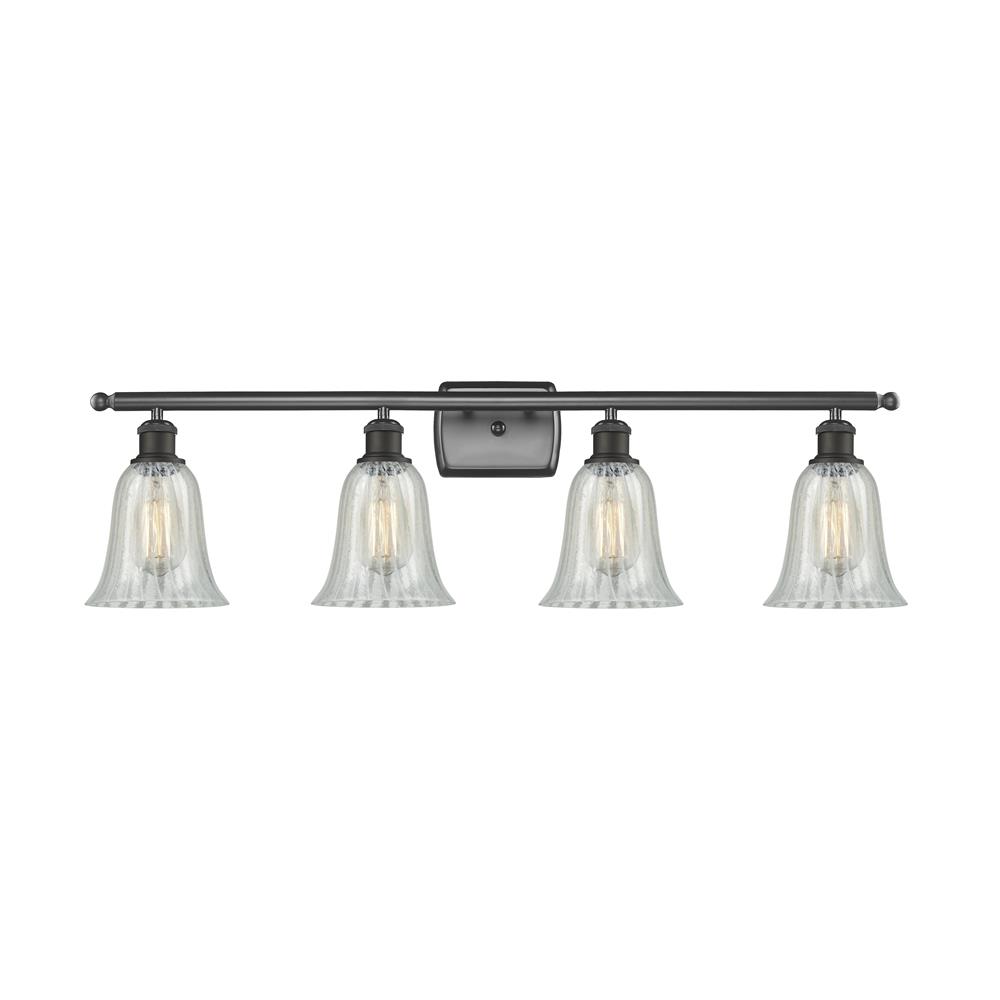Innovations 516-4W-OB-G2811 4 Light Hanover 36 inch Bathroom Fixture in Oil Rubbed Bronze