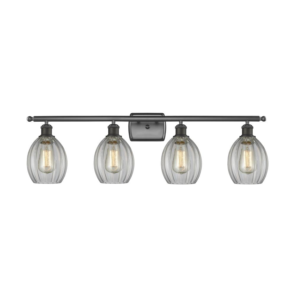Innovations 516-4W-OB-G82-LED 4 Light Vintage Dimmable LED Eaton 36 inch Bathroom Fixture in Oil Rubbed Bronze